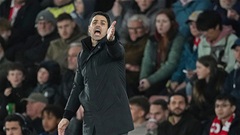 HLV Arteta kêu gọi cầu thủ Arsenal không hoảng loạn trước trận chiến với Sporting